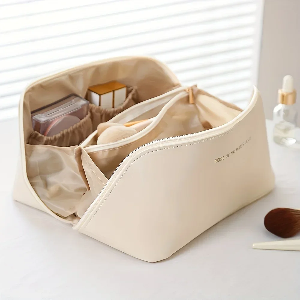 Luxury Ziploc Bags - Makeup Organizer Female Toiletry Kit Bag