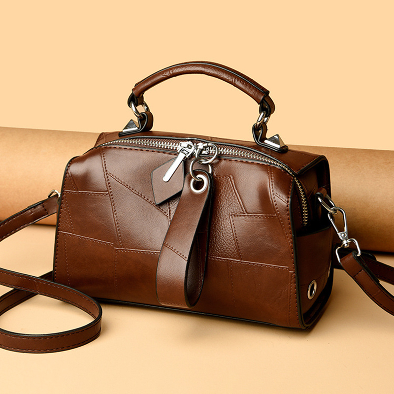 Luxury Bags Levels - Women's genuine leather backpack, simple leather