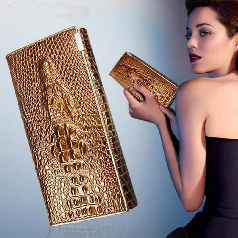 Luxury Bags Photos - Fashion Pattern Wallet Ladies Wallet Long
