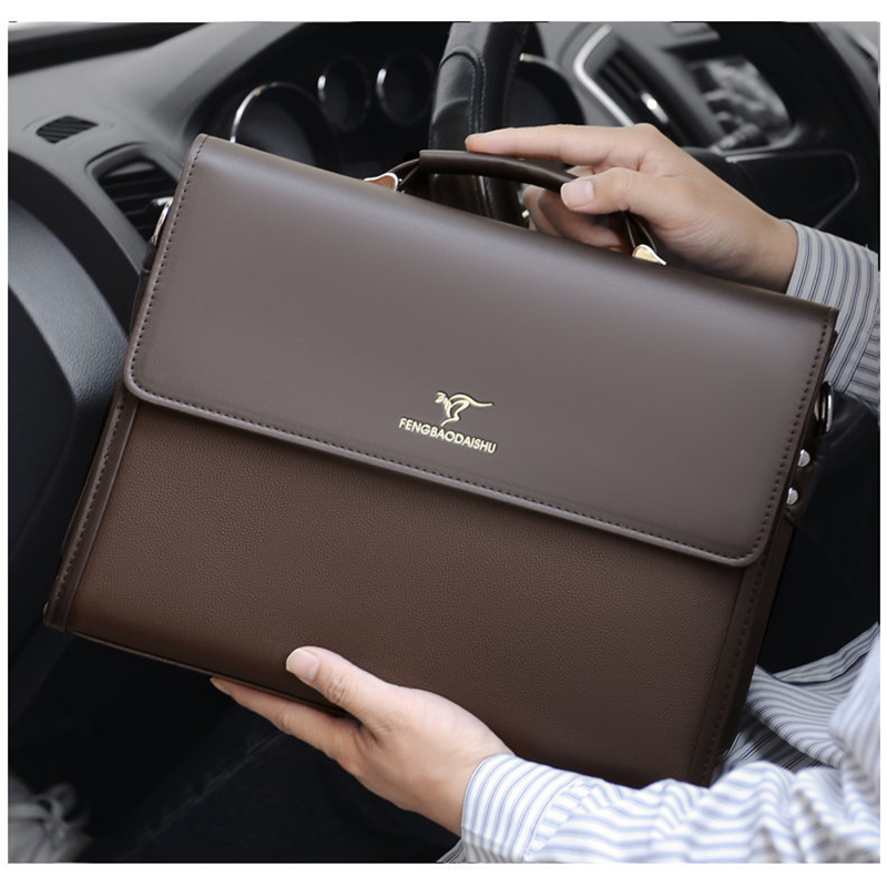 Luxury Bags Coach - Leather Luxury Briefcases For Men Designer