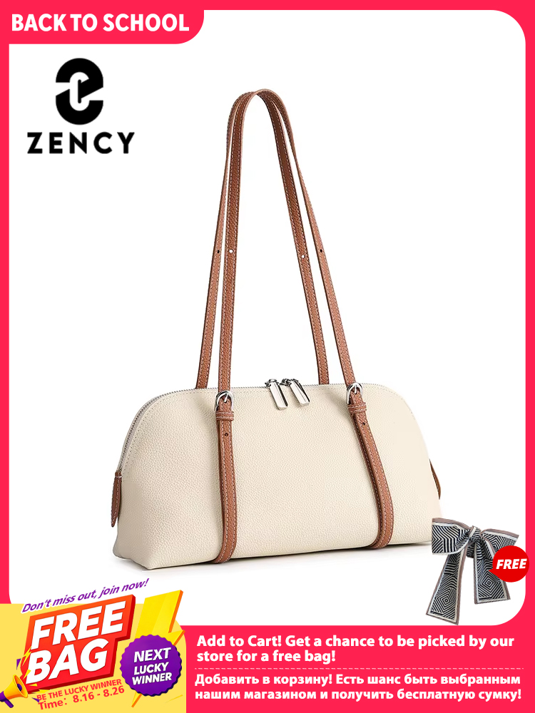 Luxury Bags Coach - Zency Women's Genuine Leather Underarm Bag