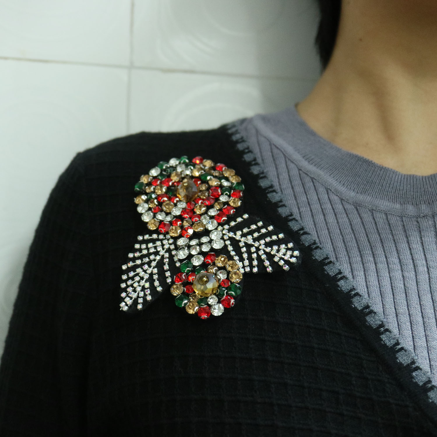 Luxury Bags Photos - 2pc/lot Luxury Rhinstone Patches for clothing