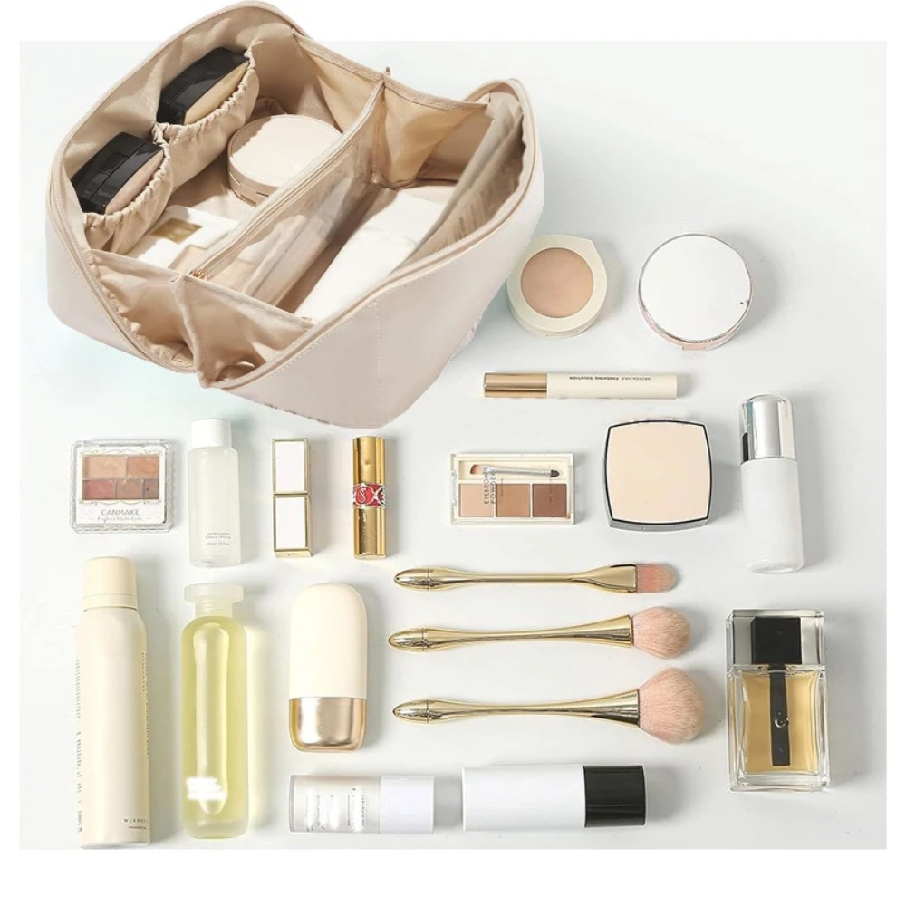 Luxury Ziploc Bags - Makeup Organizer Female Toiletry Kit Bag