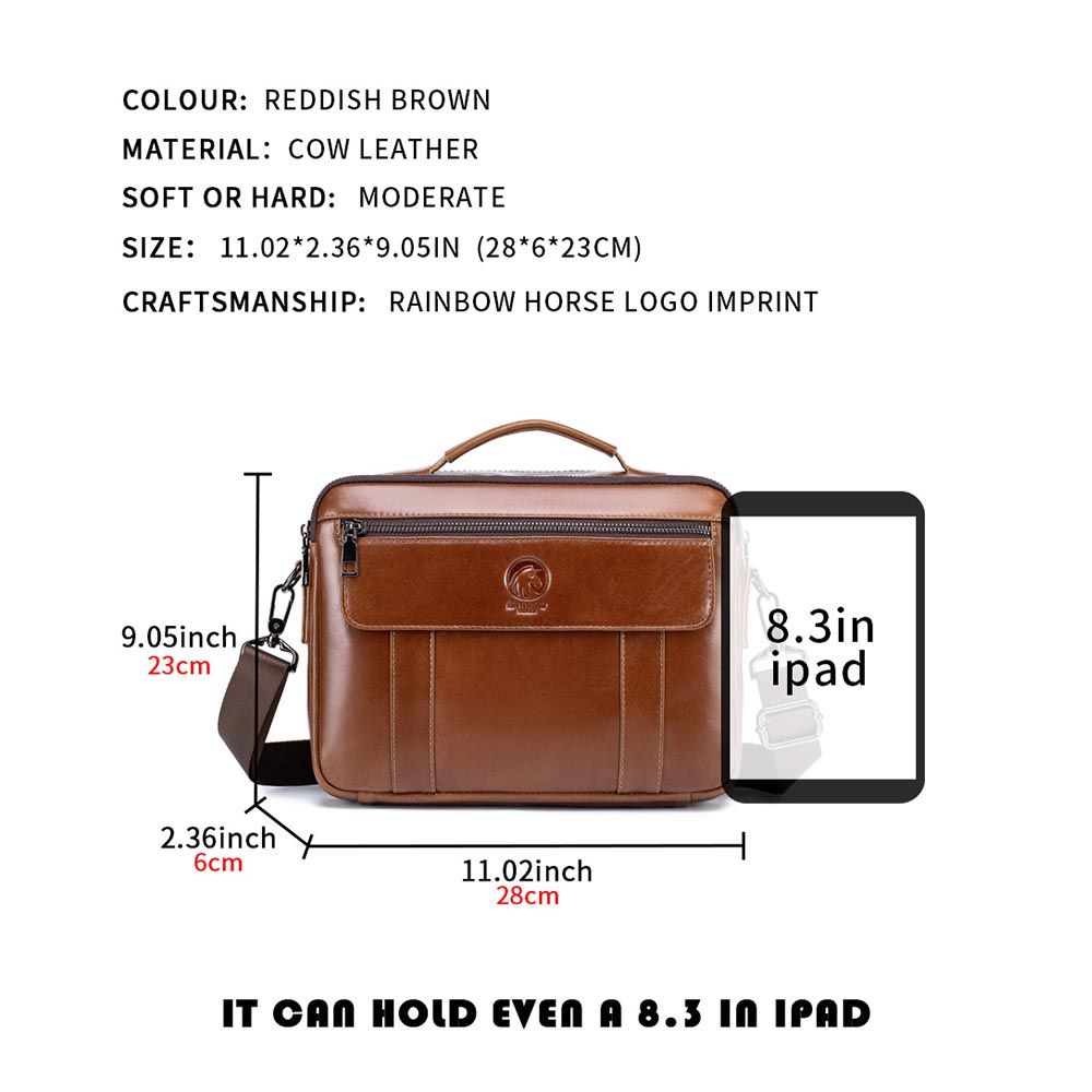 New men's mini crossbody bag,  - огляд і ціна Key Holder Leather Pouch