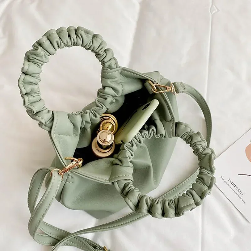 Small Handbags for Women Pleat - огляд і ціна Key Holder Leather Pouch