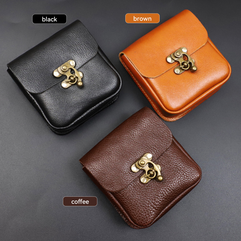 Soft Cowhide Small Waist Bag G - огляд і ціна Key Holder Leather Pouch