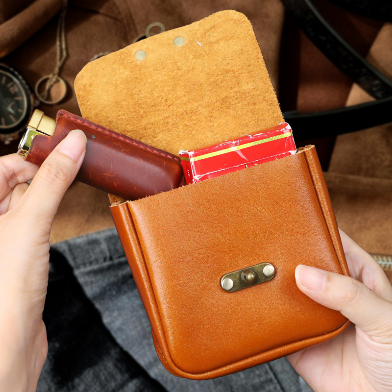 Soft Cowhide Small Waist Bag G - огляд і ціна Key Holder Leather Pouch