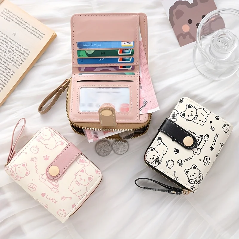 Women Wallet Coin Purse Printe - огляд і ціна Wristlet Wallet Zipper