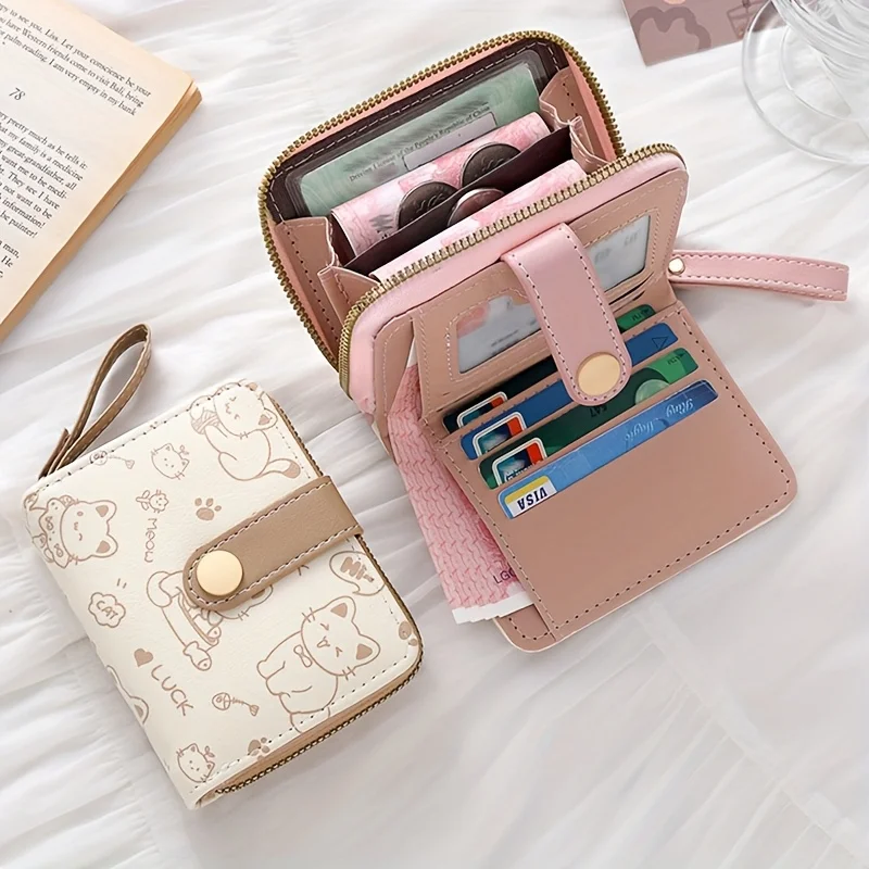 Women Wallet Coin Purse Printe - огляд і ціна Wristlet Wallet Zipper