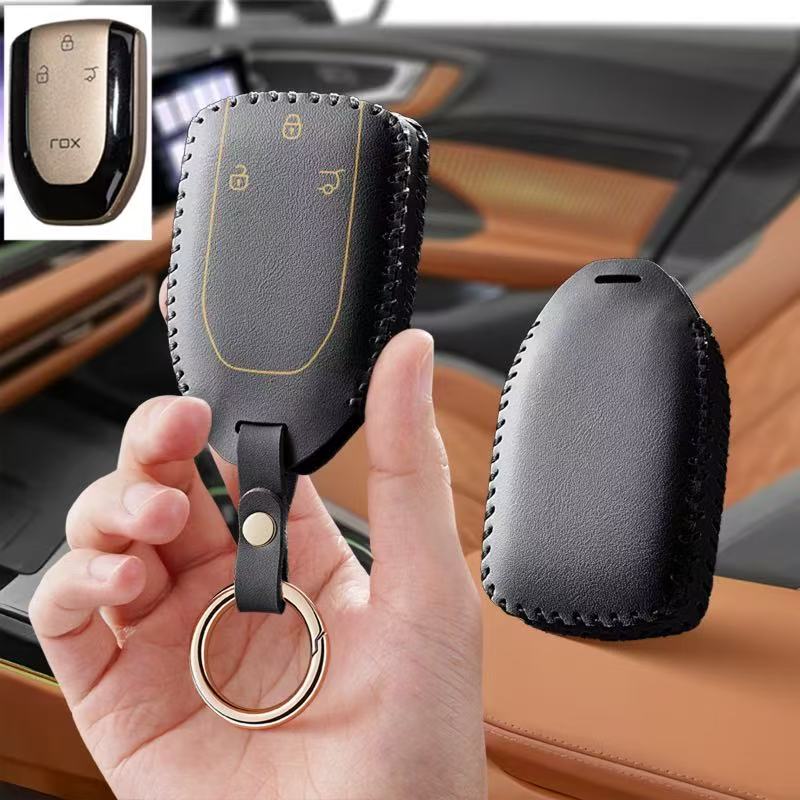 Car Accessories Key Case Cover - огляд і ціна Key Holder Leather Pouch