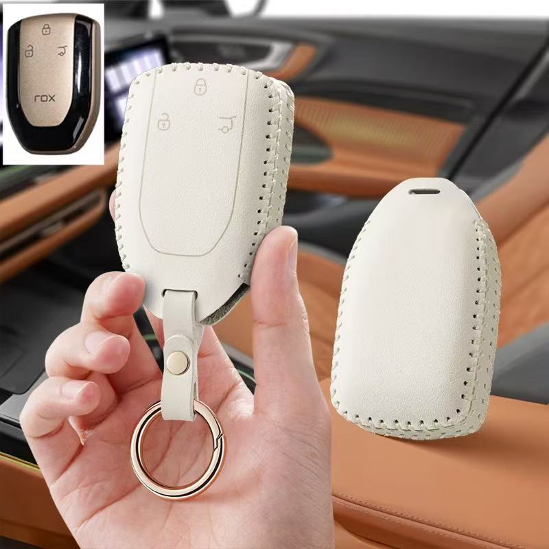Car Accessories Key Case Cover - огляд і ціна Key Holder Leather Pouch