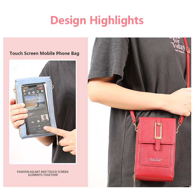 Touch Screen Cell Phone Women  - огляд і ціна Wristlet Wallet Zipper