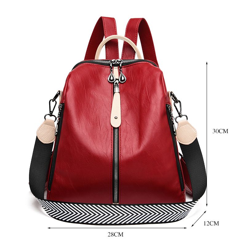 Fashion Backpack Women Soft Le - огляд і ціна Key Holder Leather Pouch