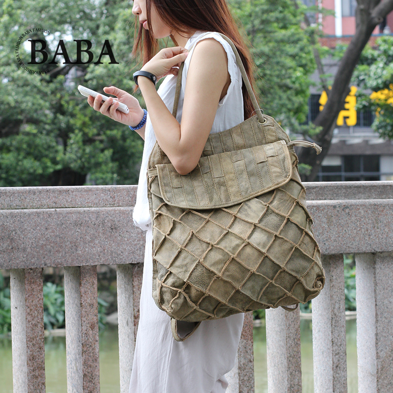 New European/American Backpack - огляд і ціна Key Holder Leather Pouch