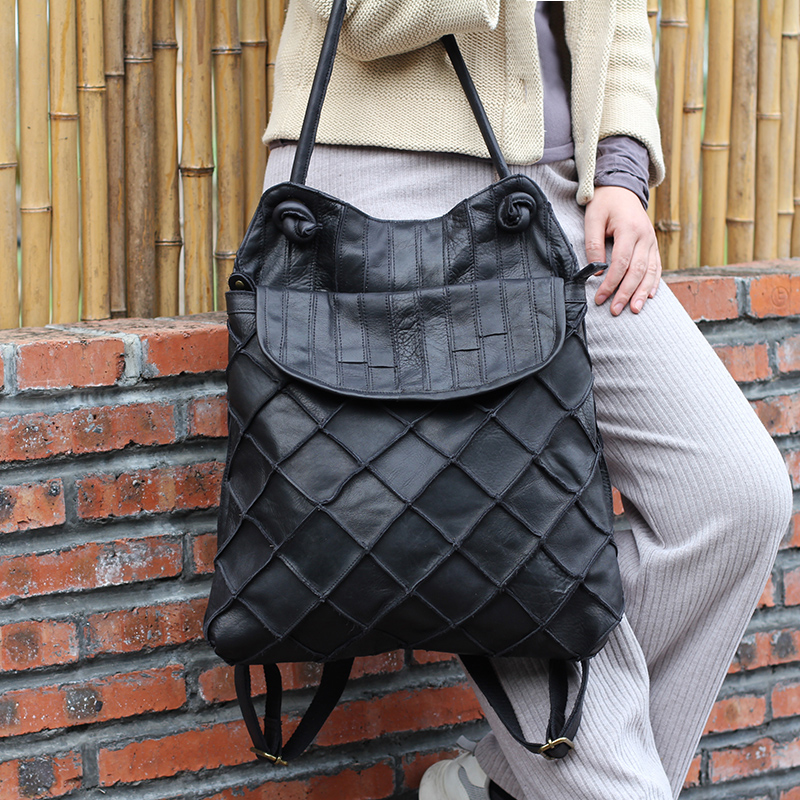 New European/American Backpack - огляд і ціна Key Holder Leather Pouch
