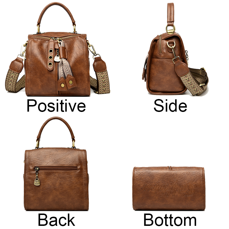 Cow Leather Women Messenger Ba - огляд і ціна Key Holder Leather Pouch