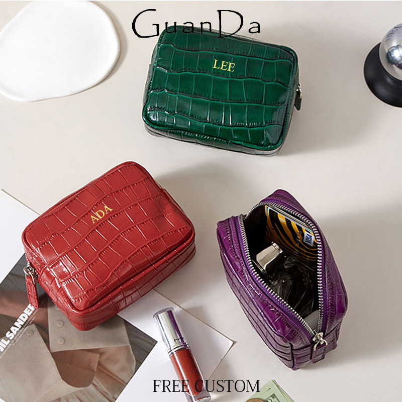 Luxury Genuine Leather Zip Coi - огляд і ціна Luxury Ziploc Bags