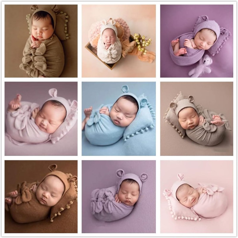 Newborn Photography Set Hat +  - огляд і ціна Luxury Bags Photos