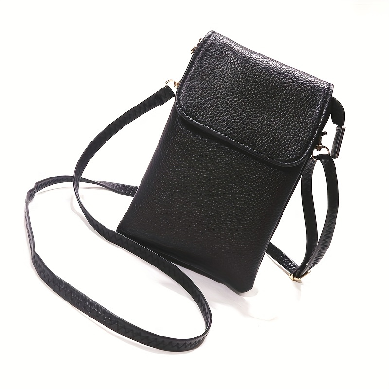 Women Leather Crossbody Phone  - огляд і ціна Wristlet Wallet Zipper