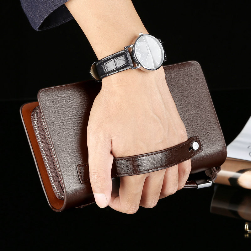 Fashion Men's Wallets Brand La - огляд і ціна Wristlet Wallet Zipper