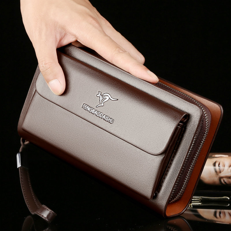 Fashion Men's Wallets Brand La - огляд і ціна Wristlet Wallet Zipper