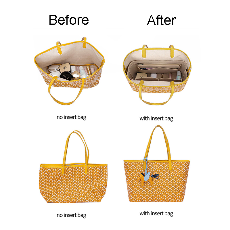 Felt Insert Bag Cosmetic Organ - огляд і ціна Luxury Bags Goyard