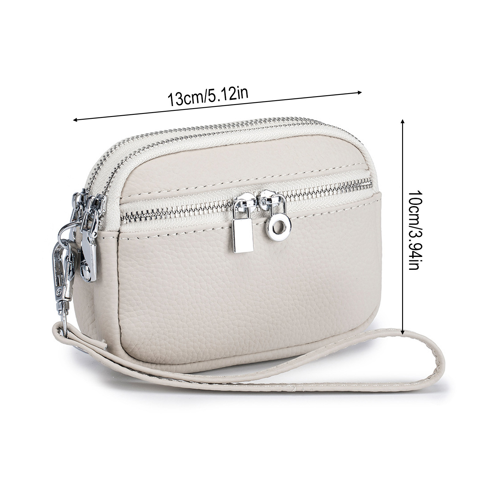 Women Mini Crossbody Bag With  - огляд і ціна Wristlet Wallet Zipper