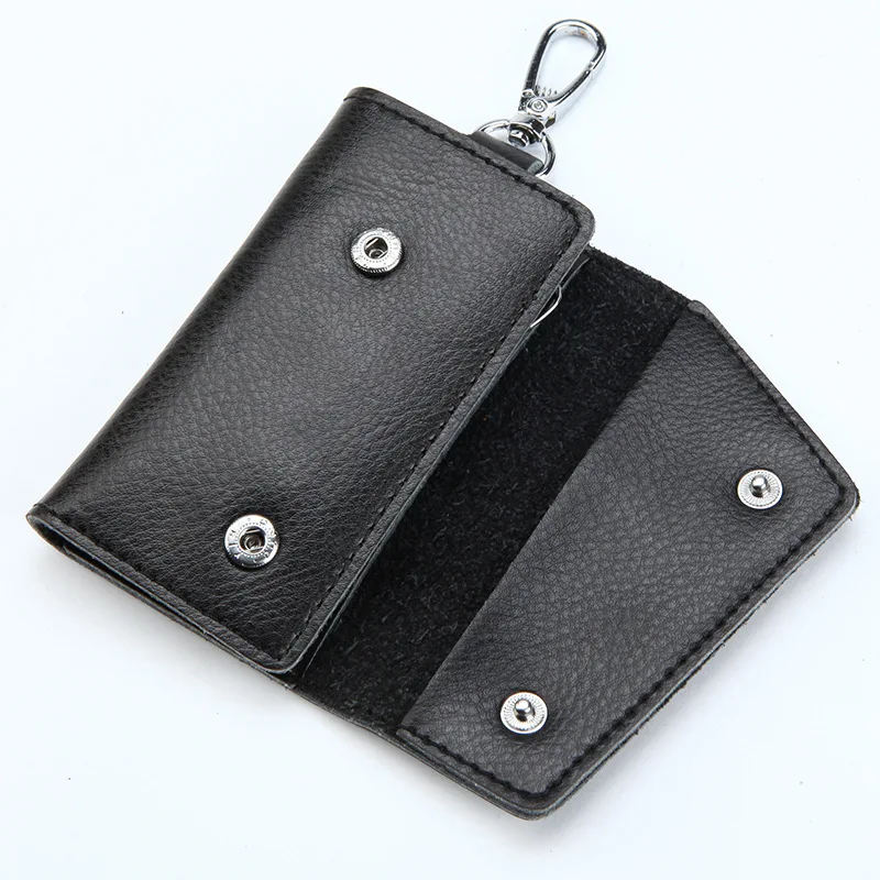 Genuine Leather Keychain Men K - огляд і ціна Key Holder Leather Pouch