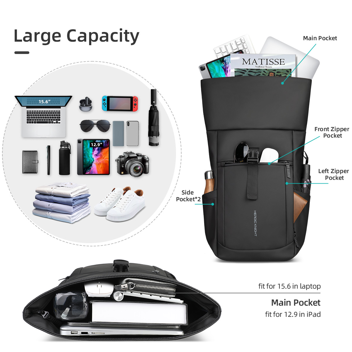 Heroic Knight Luxury Rolltop B - огляд і ціна Luxury Bags Coach