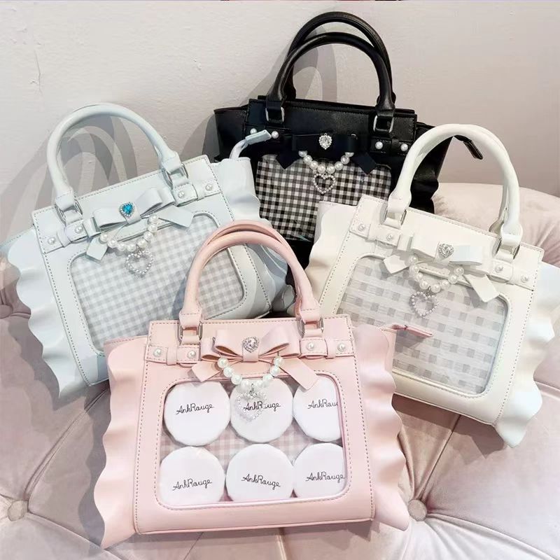 Harajuku Square Pink Ita Bag W - огляд і ціна Wristlet Wallet Zipper