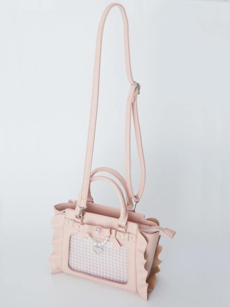 Harajuku Square Pink Ita Bag W - огляд і ціна Wristlet Wallet Zipper
